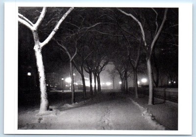 Alfred Stieglitz - An Icy Night - Photography Postcard