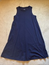 Gap Women's Navy Blue Extra Small XS Sleeveless Stretch Knit Shift Dress