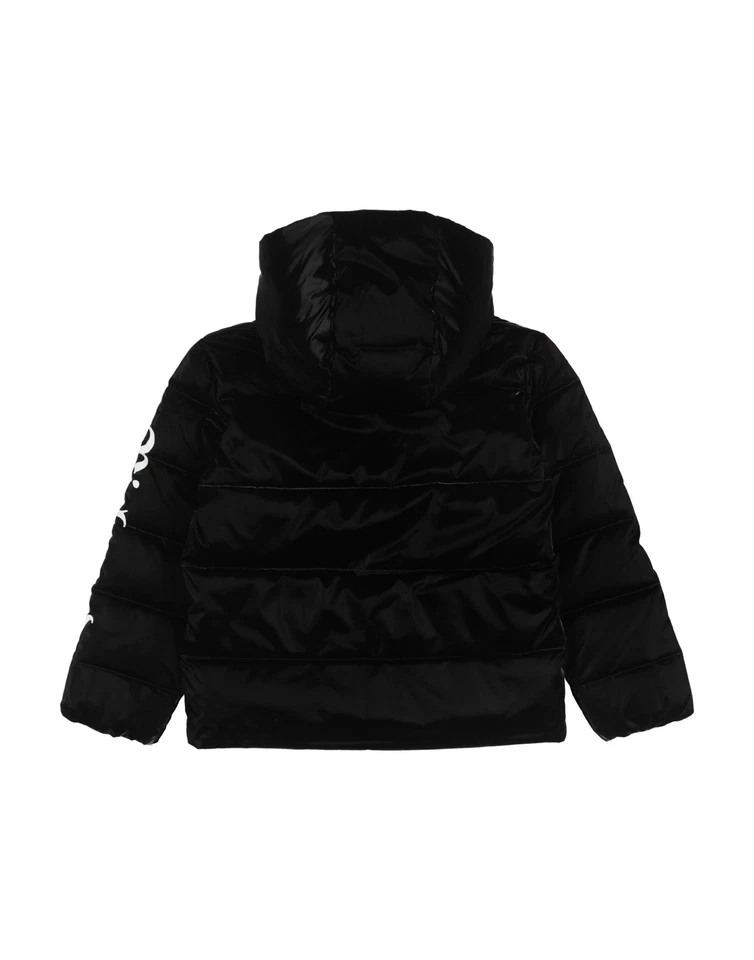 RRP€272 JOHN RICHMOND Kids Down Puffer Jacket Size 8Y Black Hooded - Изображение 2 из 3