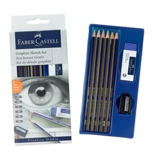 Faber-Castell Graphite Sketching Set, Sketching Pencil Set