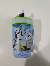 Zak! Designs 15 Oz Bluey Kids Straw Tumbler Cup Leak-Proof BPA-Free BRAND NEW