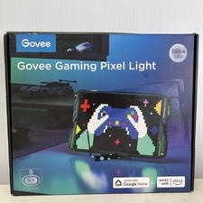 Govee Gaming Pixel Light, RGBIC LED Panel with Real-Time Info Display, 150 Scen