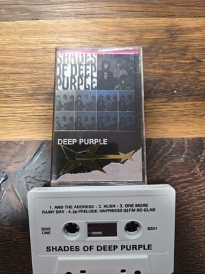 Deep Purple SHADES OF DEEP PURPLE (Cassette) Omni Solid Rock 3201 Gold Foil