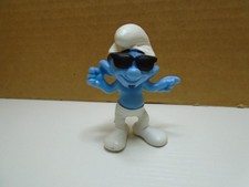 2013 PEYO BLUE SMURF SMOOTH 3" MCDONALDS FIGURE MD31 