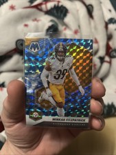 2021 Mosaic Football Minkah Fitzpatrick Reactive BLUE Prizm #171 Panini Steelers