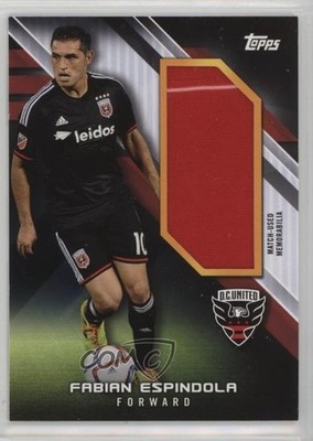 2016 Topps MLS Jumbo Relics /55 Fabian Espindola #JR-FE 10yu