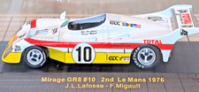 IXO 1/43 Mirage GR8 #10 2nd Le Mans 1976 Lafosse Migault Diecast From Japan