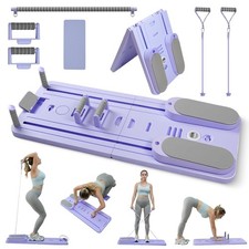 Pilates Board-Pilates Reformer Set 6 in 1 Multifunctional Abdominal Pilates B...