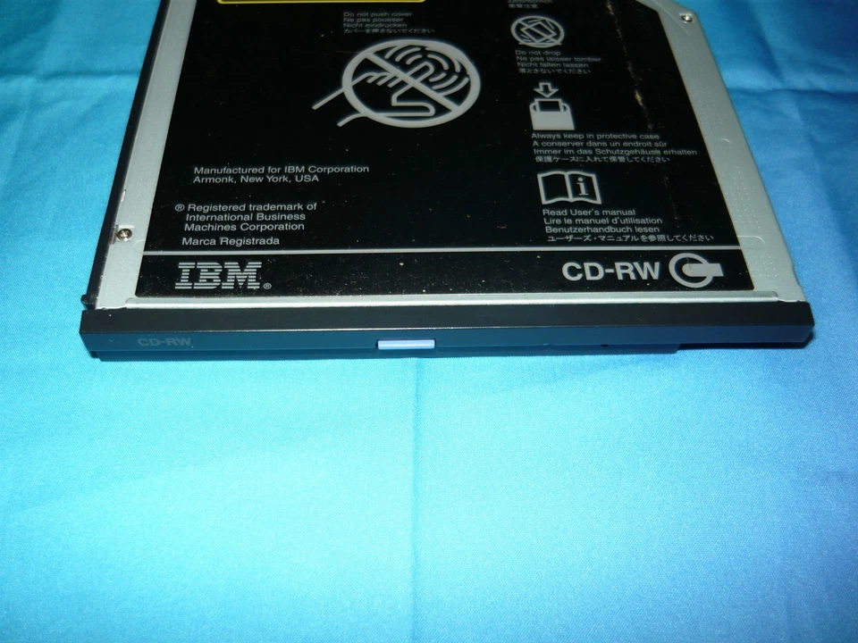 IBM Lenovo ThinkPad T20 T22 T23 T30 A30 A31 A22 CD-RW Burner Drive Used Tested - Image 2 of 3