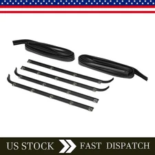 Door Window Seal Belt For F150 F250 F350 Pickup Truck US Shipping US STOCK 6pcs
