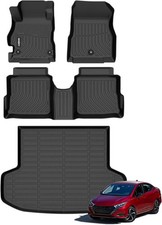 GINOWY-Floor Mats  Cargo Liner for 2020-2025 Nissan Sentra, Fit for S  SV  SR,