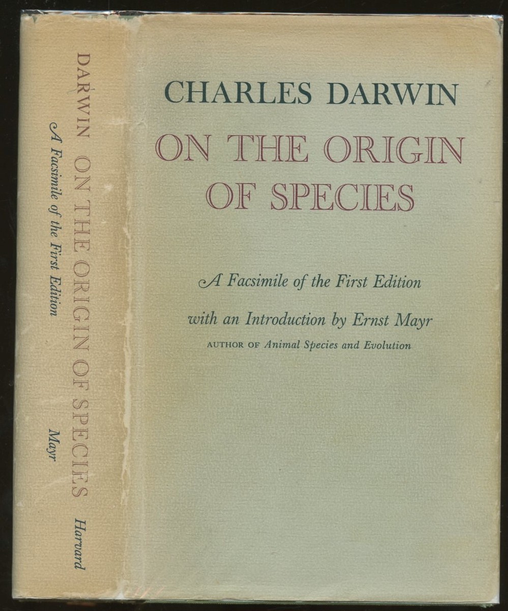 On The Origin Of Species Original Copy