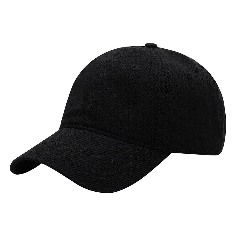 Zonbailon Men Women Solid Color Baseball Cap Regular Low Profile Breathable  Hat