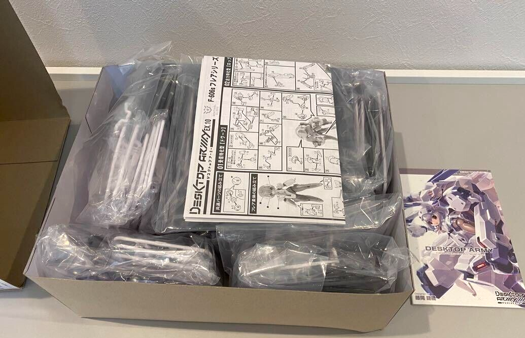 DESKTOP ARMY EX-10 F-6065 FREE self.素体付き Desktop Army EX.10 F 606s Flare Series Deluxe Set mega house Japan
