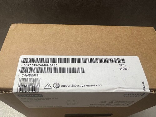 Siemens simatic S7-1500 6ES7515-2AM02-0AB0 6ES75152AM020AB0 central processing - Picture 1 of 4
