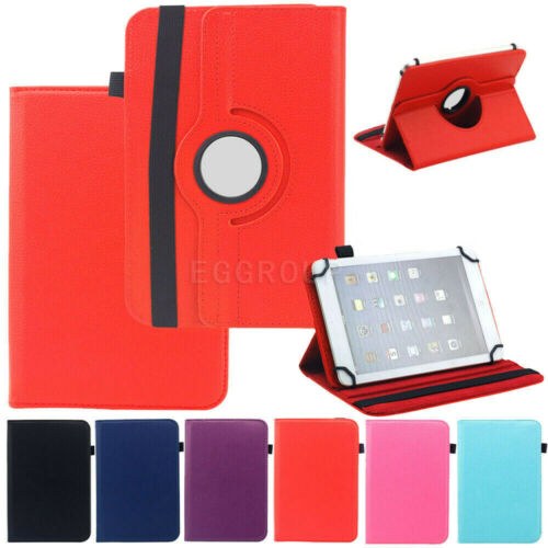 Thin Case For Laser 7''/10''inch Tablet Case Rotating Cover Rotating Stand - Foto 1 di 19