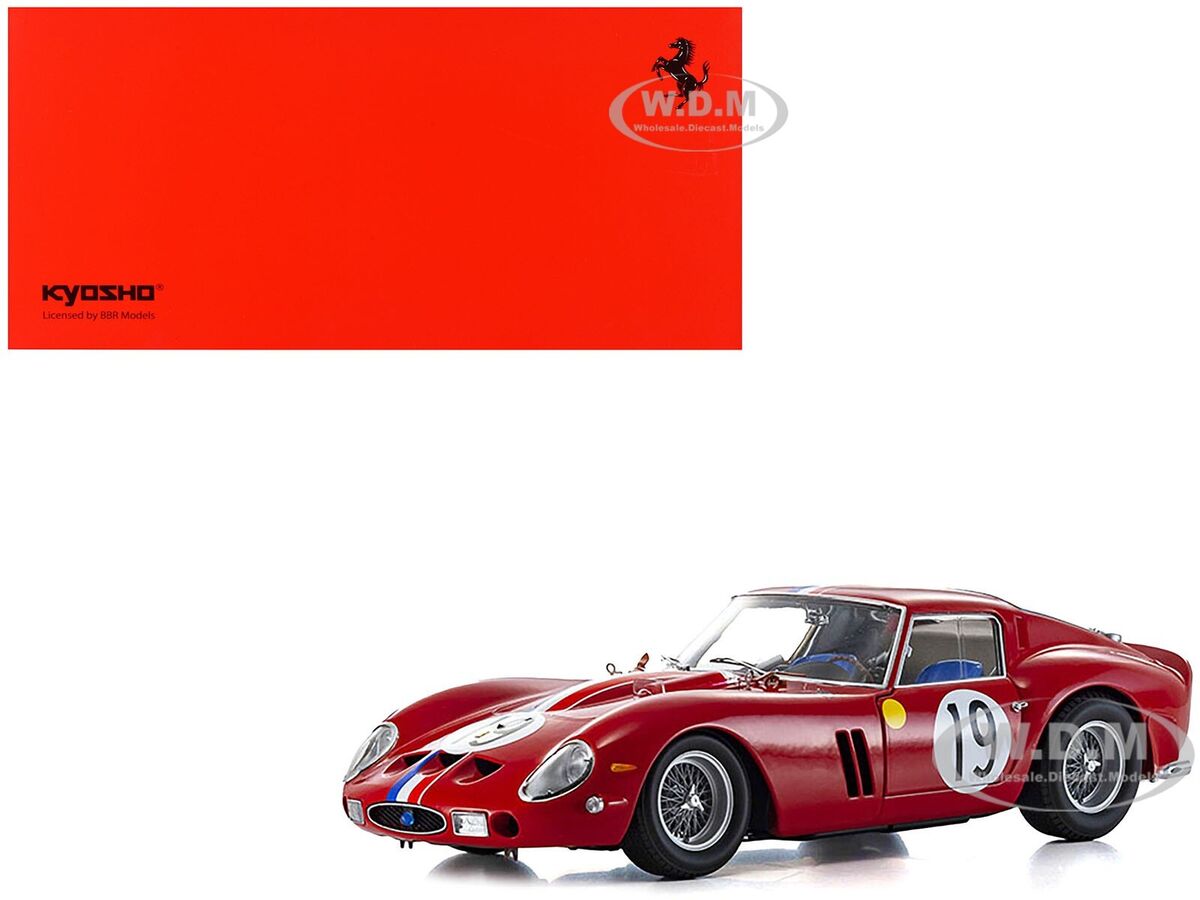 FERRARI 250 GTO #19 2ND PLACE 24H LE MANS 1962 1/18 DIECAST FERRARI 250 GTO #19 2ND PLACE 24H LE MANS 1962 1/18 DIECAST