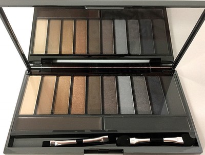 MACY'S IMPULSE BEAUTY COLLECTION - NIGHT EYE PALETTE, 10 SHADOWS & 2 EYELINERS