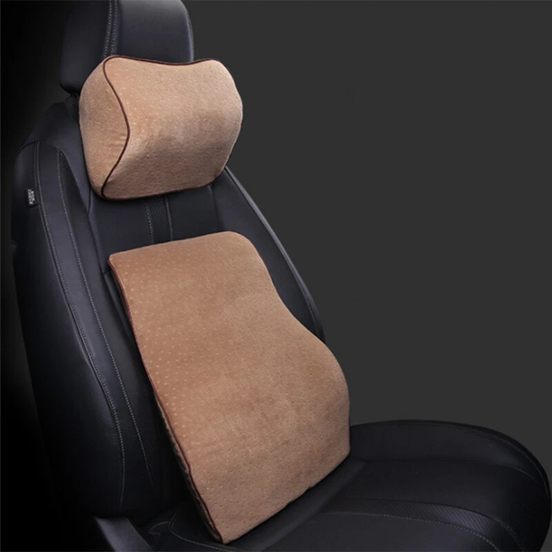 Lumbar Support Pillow for Car, Memory Foam Back Support Cushion