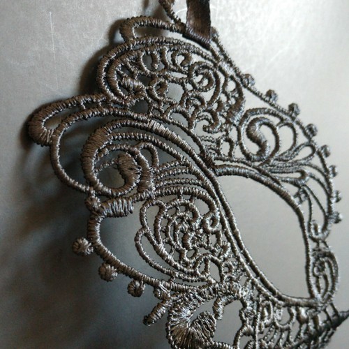 Ladies Sexy Black Lace Fantasy Eye Mask Ball Masquerade Costume Party Carnival - Picture 6 of 9