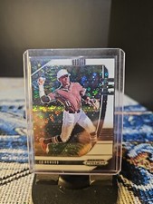 2020 Prizm Draft Baseball Ed Howard White Donut Circle /50