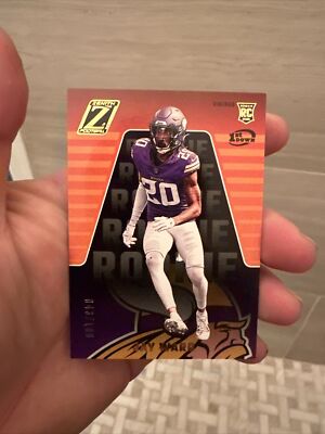2023 Panini Zenith Jay Ward Rookie #152 Minnesota Vikings 43/100 1st Down