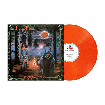 LIEGE LORD - Burn To My Touch - Vinyl-LP - orange red white marbled Vinyl