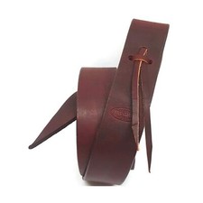 6' 72" Premium Latigo Leather Saddle Cinch Tie Strap - Western Saddle Strap...