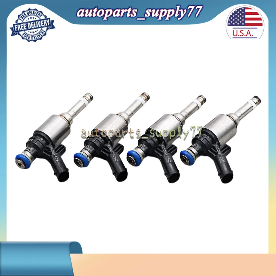 (4) Fuel Injection Nozzle For VW CC GTI Tiguan Passat Jetta Turbo 2.0 06H906036G - Image 4 of 4