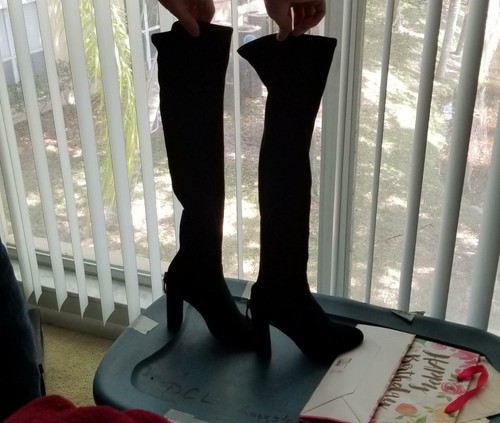 main black suede steve madden