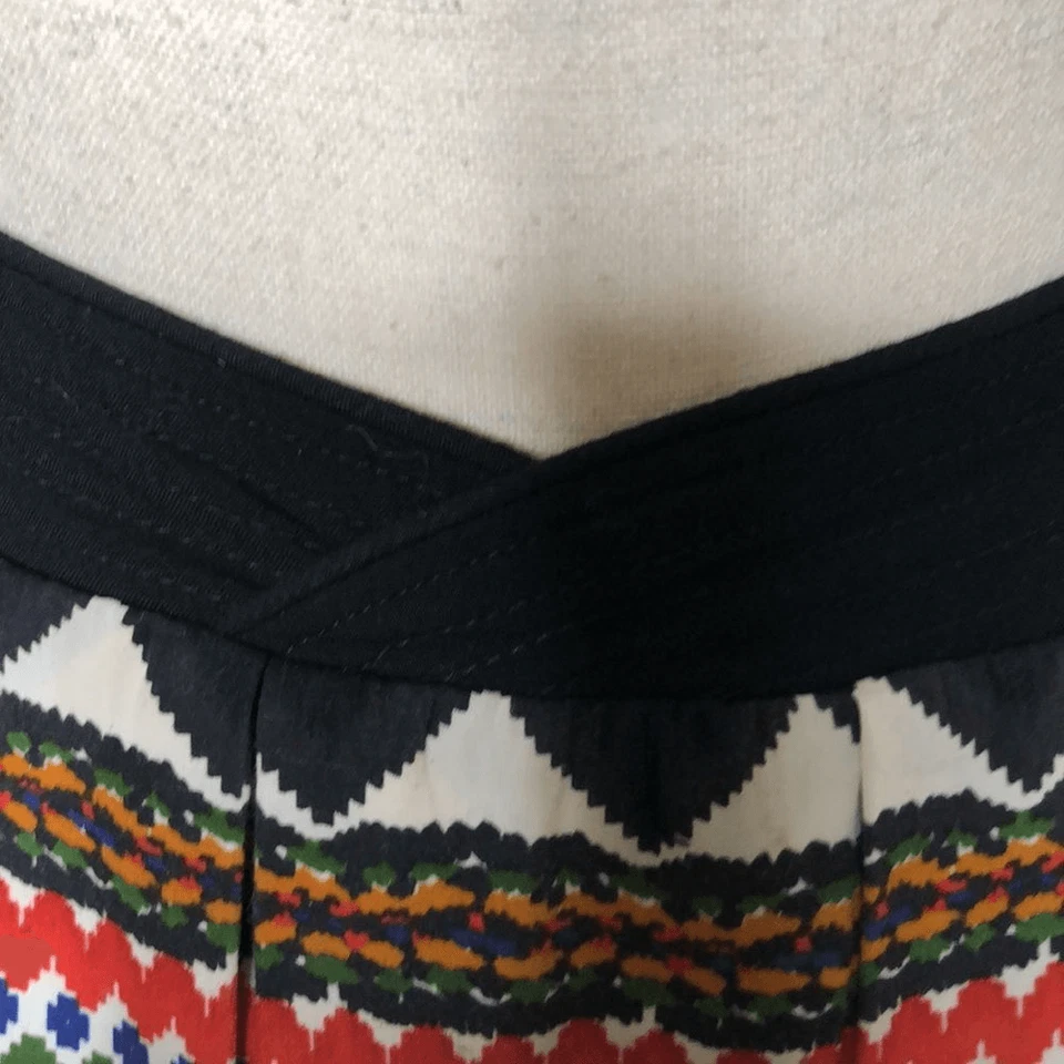 Юбка с принтом в ацтекском стиле Anthropologie fei - Изображение 2 из 4