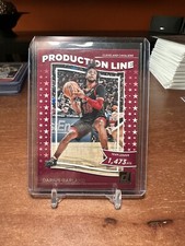 2022-23 Panini Donruss - Production Line #4 Darius Garland - BASE INSERT