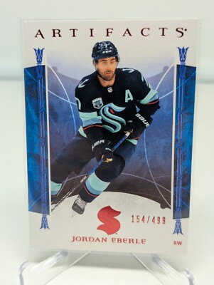2022-23 Upper Deck Artifacts Ruby #'d 154/499 Jordan Eberle #9 Seattle Kraken