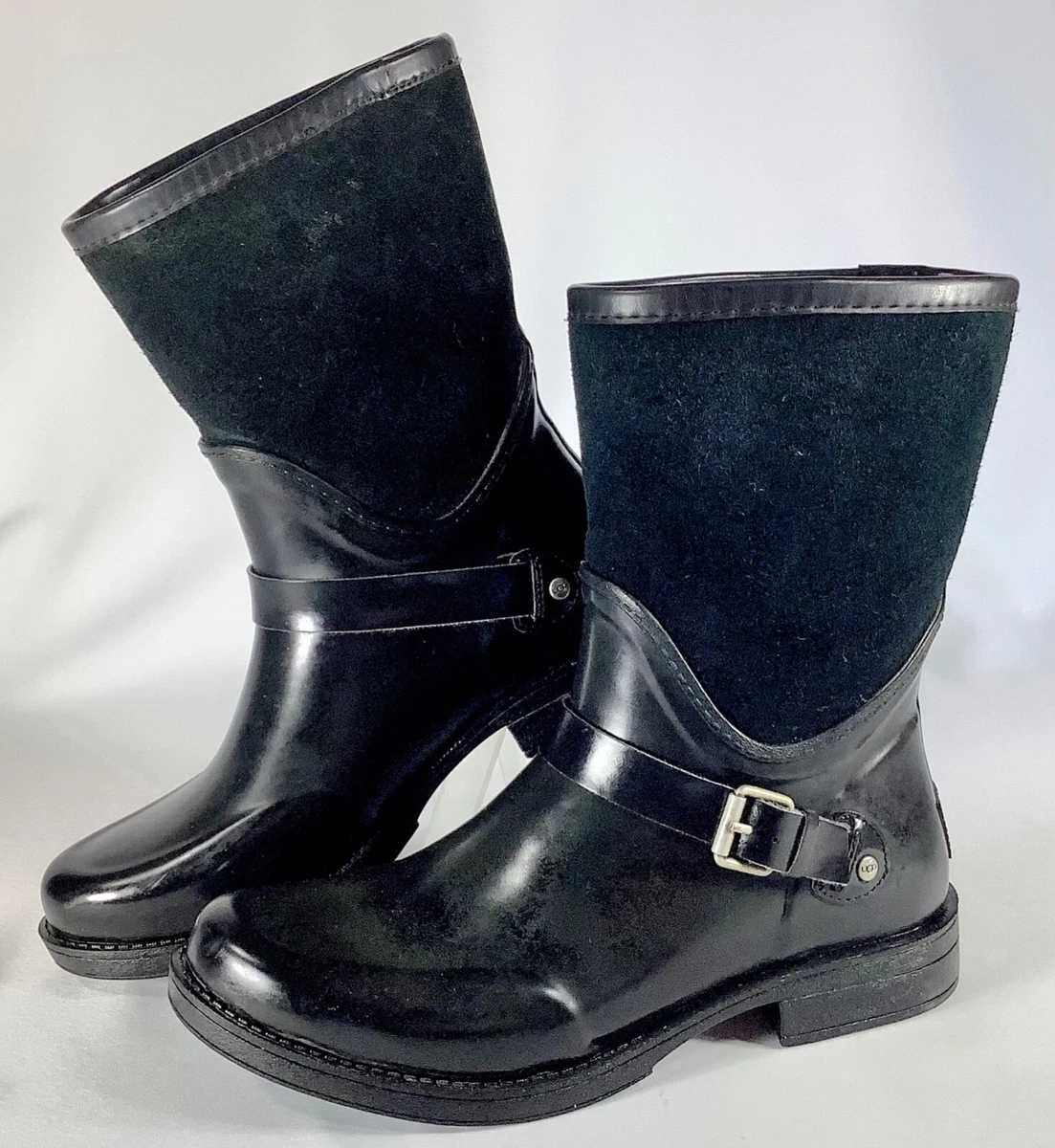 Low rubber hotsell rain boots