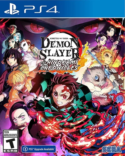DEMON SLAYER KIMETSU NO YAIBA THE HINOKAMI CHRONICLES Playstation 4, Brand New
