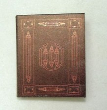 Dollhouse Mini Handcrafted Halloween Magic Book Newts Miniatures for Doll House