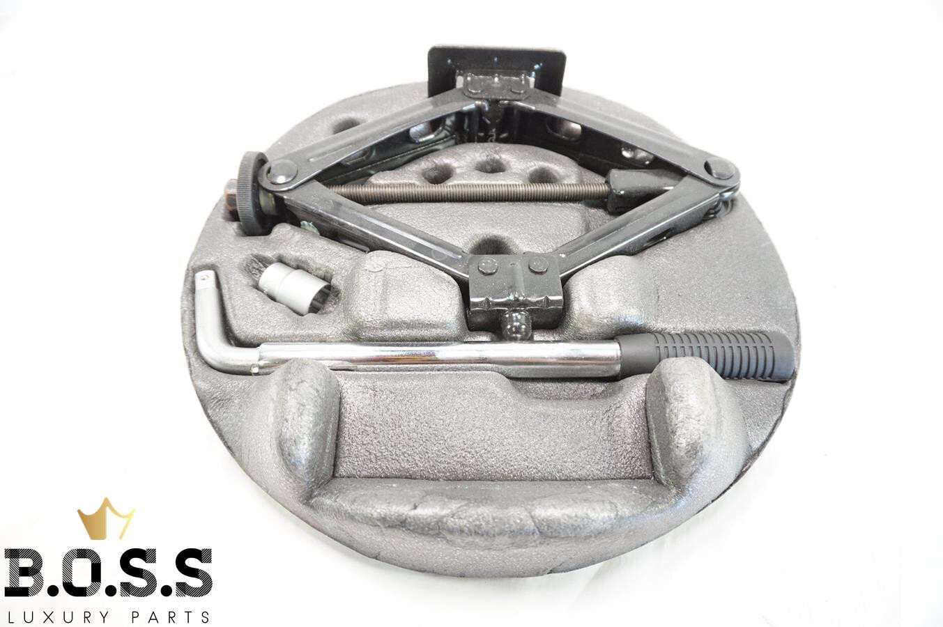 2014-2021 MASERATI QUATTROPORTE SPARE WHEEL JACK LIFT & TOOLS & STORAGE TRAY OEM