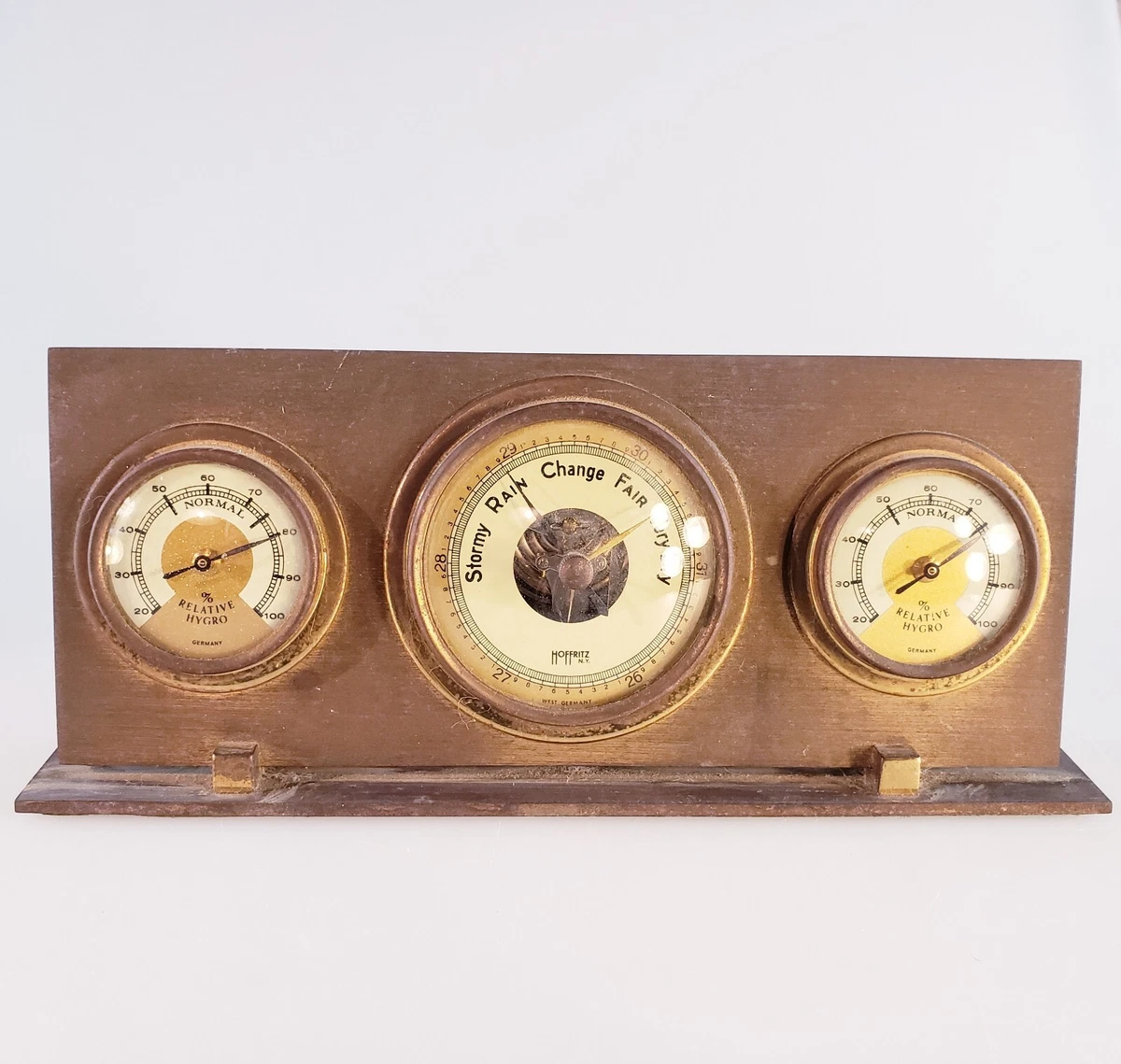 Bergung Vorlesung Bedarf vintage barometer thermometer Emulation
