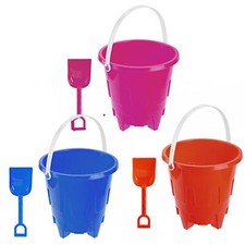 Beach Bucket & Spade Set Assorted Colours