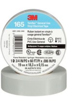3 Pack 165 Temflex Vinyl Grey Electrical Tape Multi-purpose 3/4" X 60FT