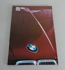 Prospectus BMW 3 Series E30 318i / 320i / 323i Right Hand Drive from 01/1983