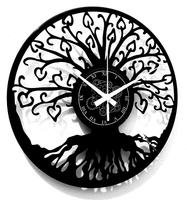 Wohnkultur Wanduhr - BAUM DES LEBENS Kosmologie Cabal Tree of Life 