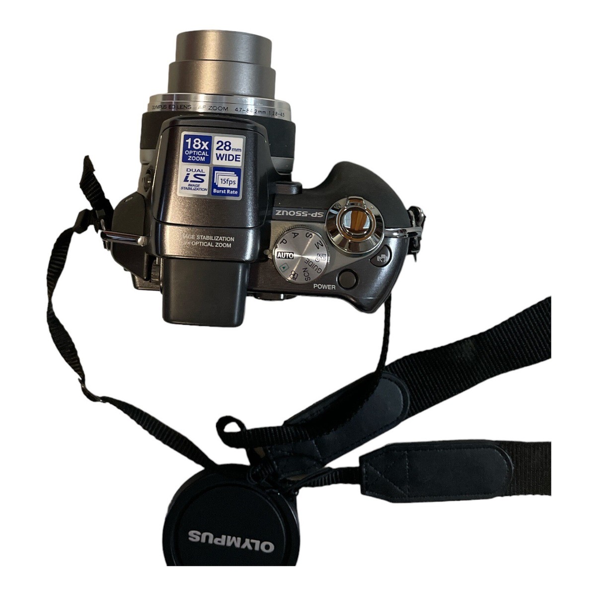 Olympus SP-550 UZ 7.1MP Digital Camera - Gray for sale online | eBay