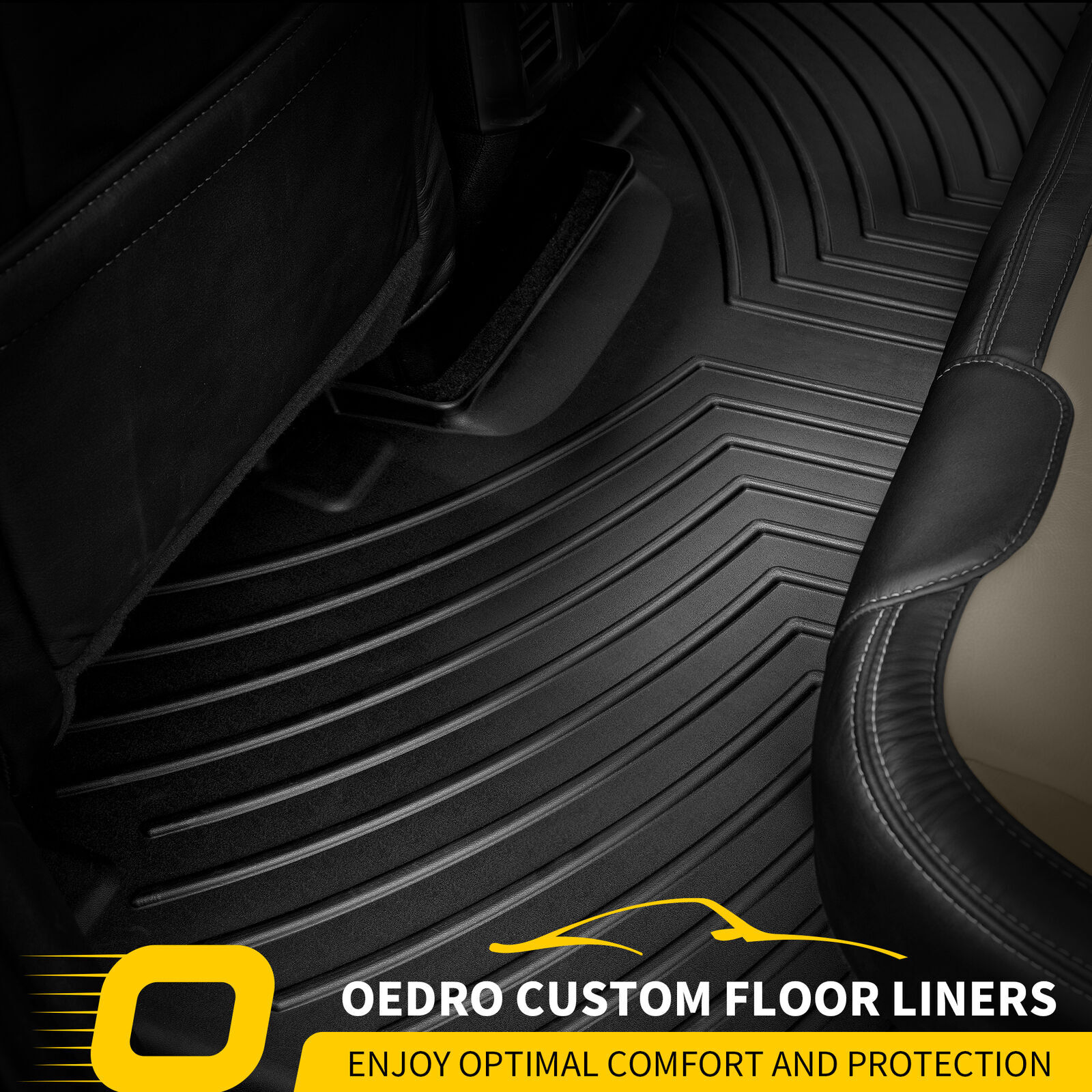 Car Floor Mats Rubber Carpet Liners Fits For Cadillac XT5 20172024 All