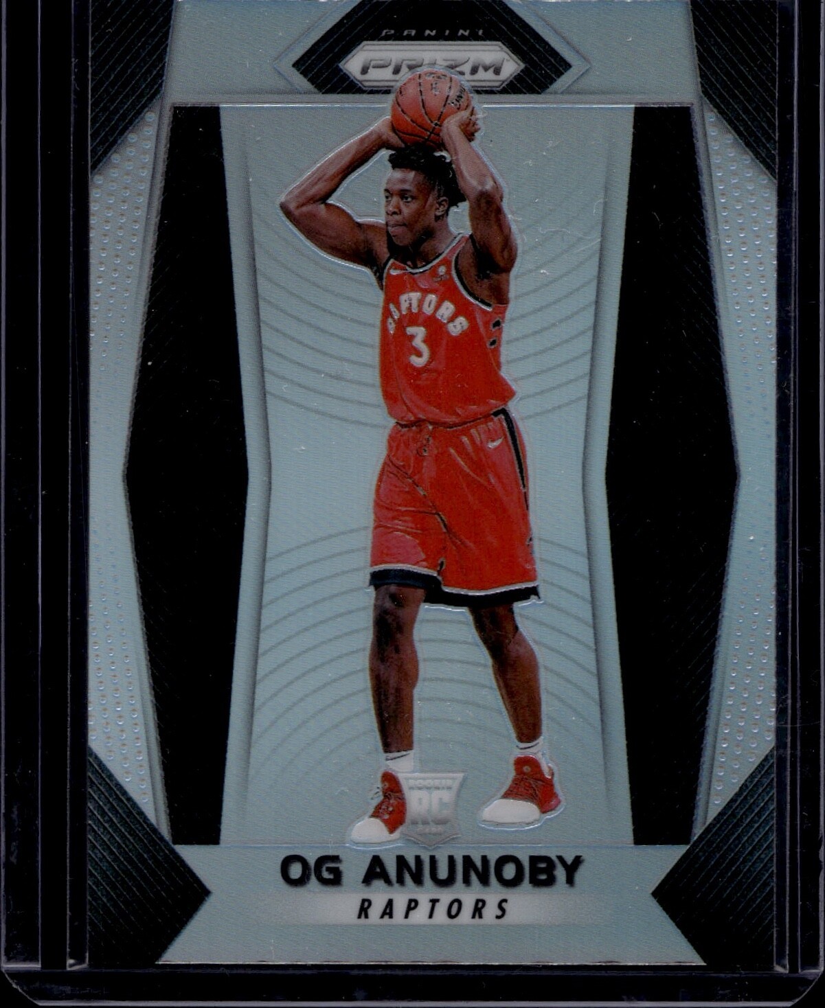 2017-18 Panini Prizm Basketball OG Anunoby #38 RC Rookie Silver