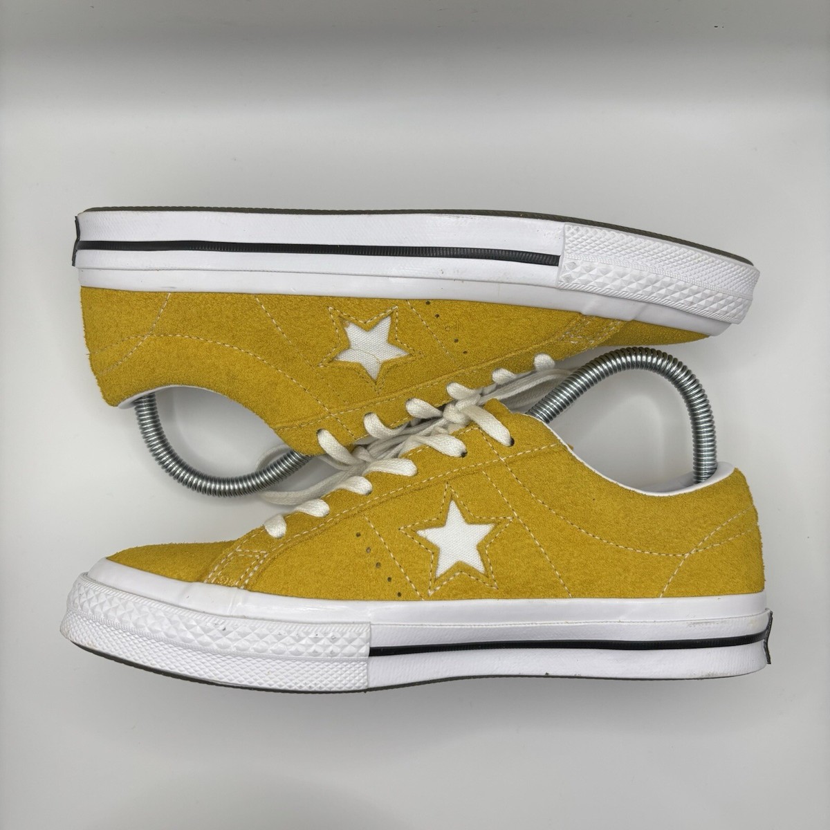 Converse One Star Ox Yellow Unisex Suede Shoes Sneakers 161241C Men 