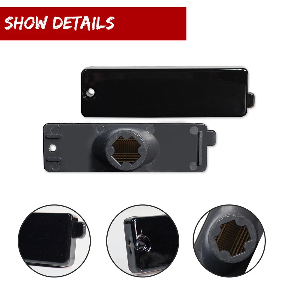 Luces de estacionamiento marcadoras laterales delanteras y traseras para Chevy Camaro 1993-2002 Foto 4 de 4