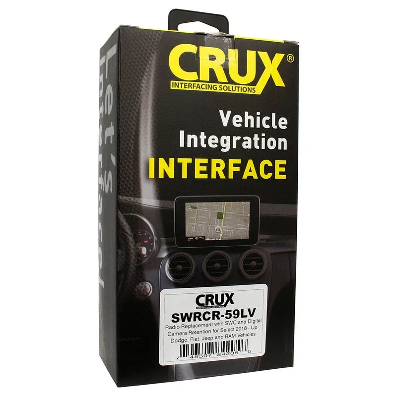 Crux SWRCR-59LV Interface Fit Select 20018-25 Chrysler Dodge Jeep Ram - Image 3 of 4