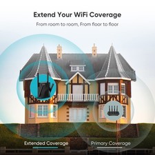 WiFi Extender Home WiFi Booster Dual-band Wireless Extension Supports Multiple D