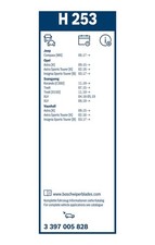 Wischerblatt Twin für Opel Astra K Kombi Insignia B Country Tourer ab 19->